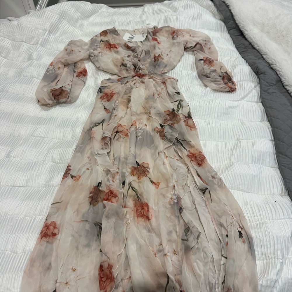 long sleeve zara dress